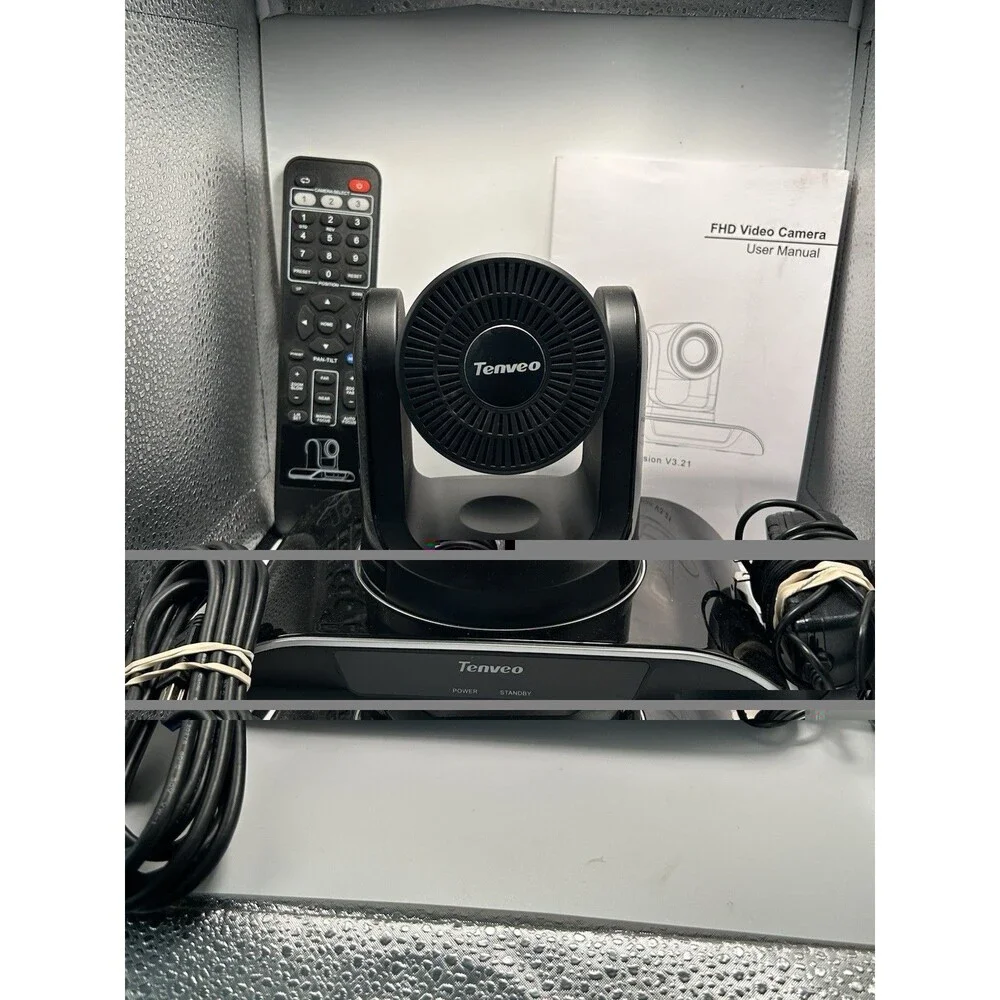 Tenveo VHD3U 3X Zoom USB PTZ Video Conference Camera With H.264 Broadcast Live